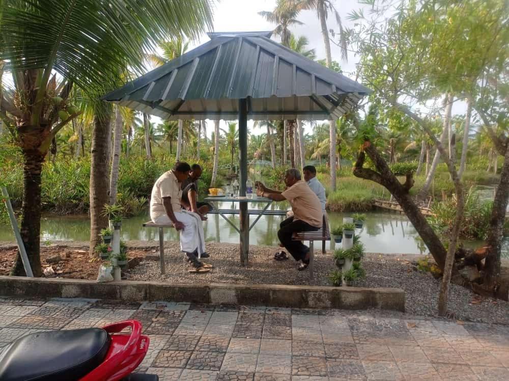 Aqua Green Home Stay Munroe Island エクステリア 写真